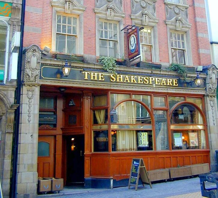 The Shakespeare,Lower Temple Street, Birmingham